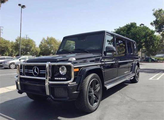 这才是真正奔驰大g车长近6米比劳斯莱斯还长马力571匹