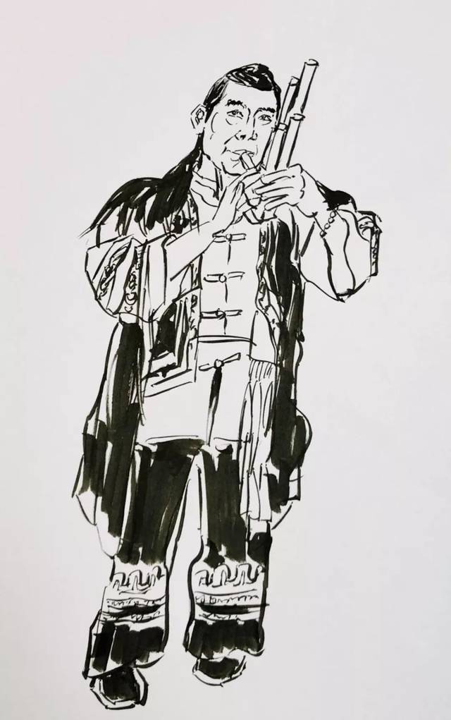 《华阴老腔》 漫画林忠业中杯铜奖大赛 平台声明