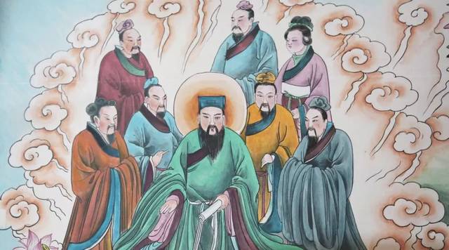 在山东,重阳祖师前后收了邱处机,谭处端,马钰,王处一,郝大通,孙不二