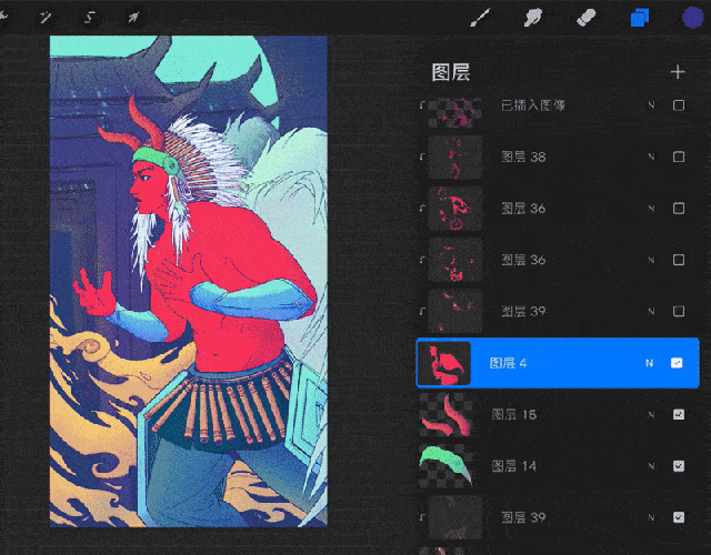 「推荐」ipad平板电脑中的绘画神器!procreate的实战绘画技巧