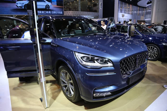 全新林肯飞行家80万级别大型美式豪华suv广州车展实拍