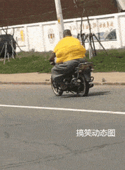 搞笑gif图:为了雨天拍,妹子也是够拼了!_手机搜狐网