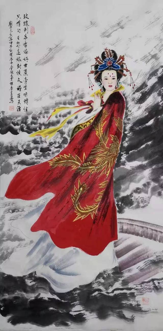 十二金钗图片大全单人,金陵钗画册,红楼梦金钗图古画(第5页)_大山谷图库