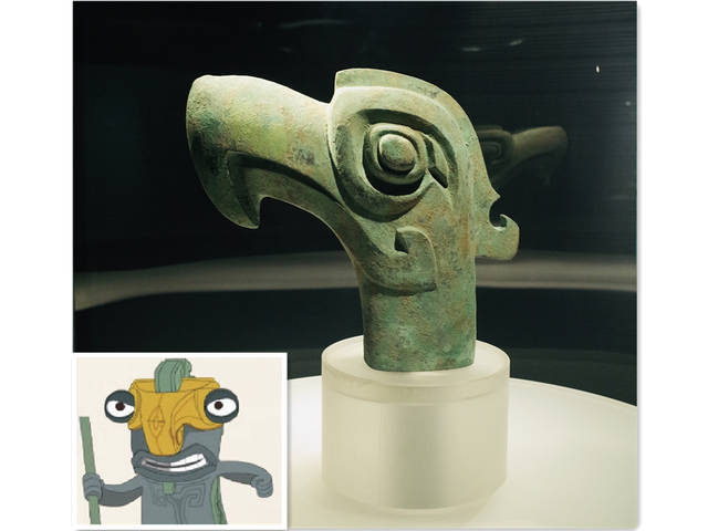 哪吒之魔童降世里搞笑结界兽原来出自四川三星堆