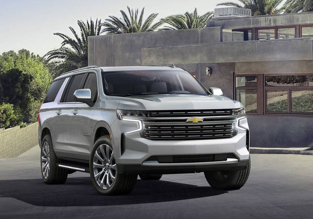 全尺寸终极suv 2021款雪佛兰suburban官图发布_手机搜狐网