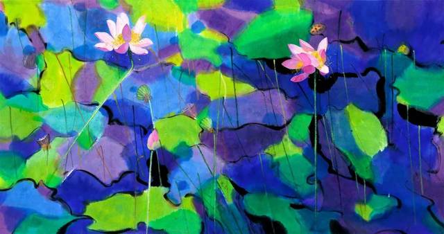 宋连民 作品《荷 no.7》