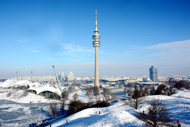 德国最富裕的城市建在森林之中冬天雪景美成童话世界