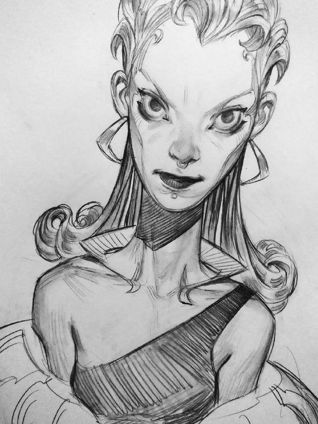 乌克兰画师alex hanukafast