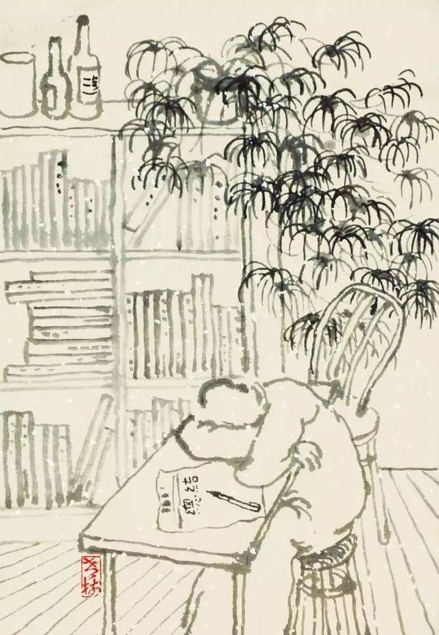 老树的打油诗,老树的画和他的打油诗,老树的所有小诗_大山谷图库