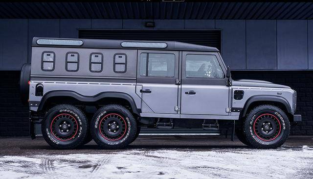 卡恩设计推出超强版路虎卫士"民用航母"