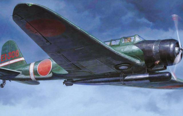 舍生忘死地冲向日本舰队,虽然全军覆没,但给俯冲轰炸机创造了绝佳的