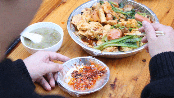 勾魂酱汁烫菜真的很难吃