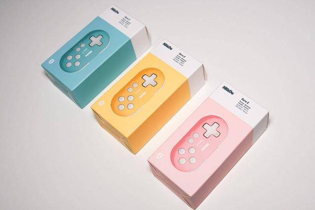 switch好搭档轻游戏神器,八位堂zero 2蓝牙手柄体验评测