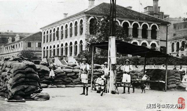 1926年,北伐軍佔領漢口老照片