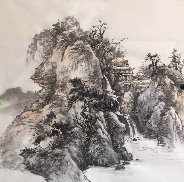 当代国画家:张国锐——国画作品欣赏