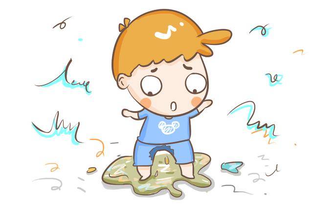 憋着,到家里很急切的要解大便,有时在回家路上憋不住了,就拉在裤子上