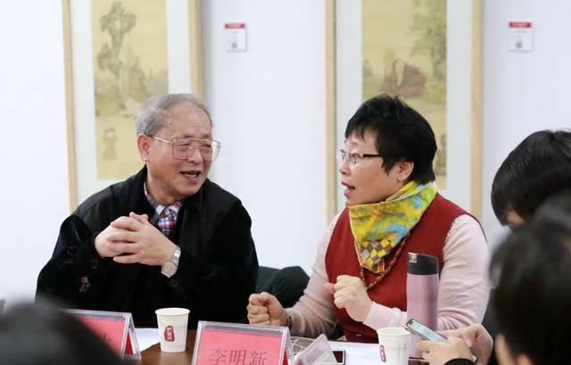 徐敏生老师(左)李明新老师(右)
