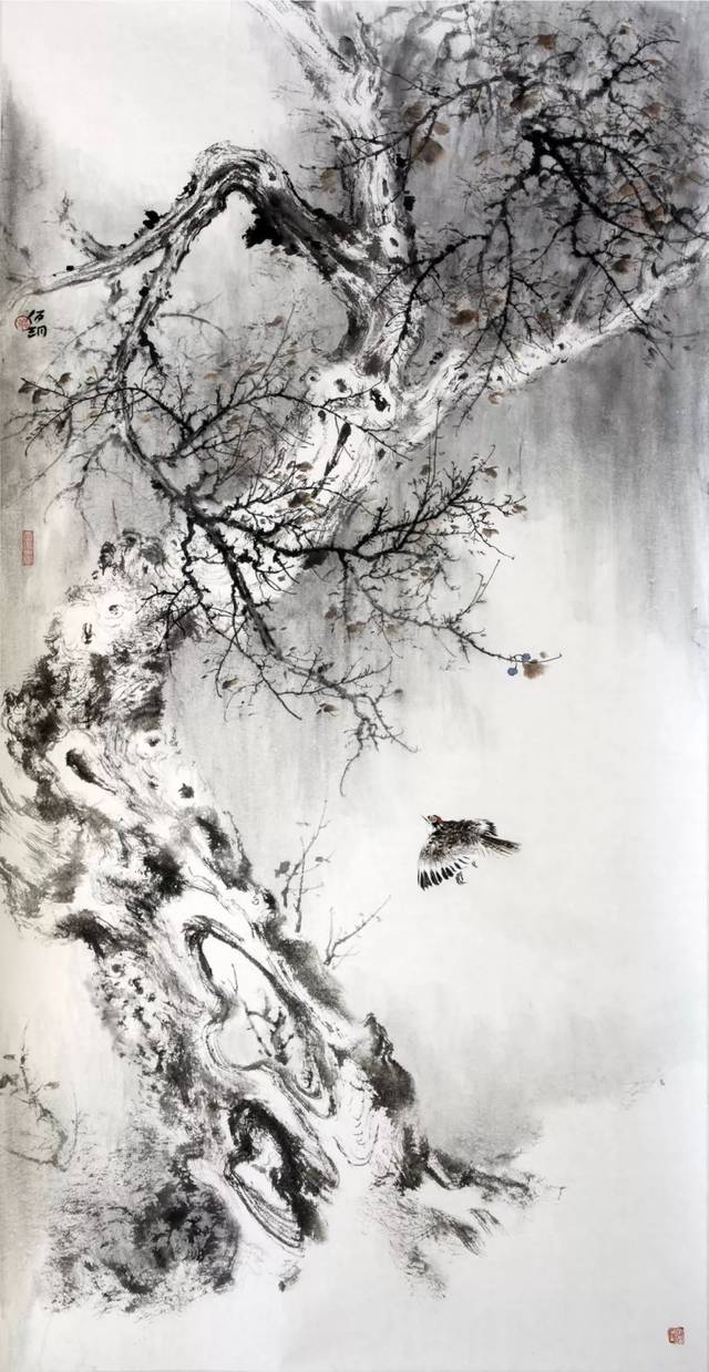 刘佰玥——寒林幽意远 古木萧然奇