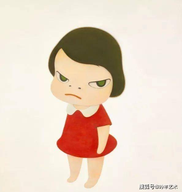 奈良美智1.9亿成交价的背后，是炒作还是对童心的坚守？_小孩