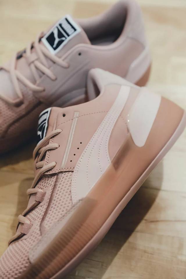 Puma clyde hardwood outlet misty rose