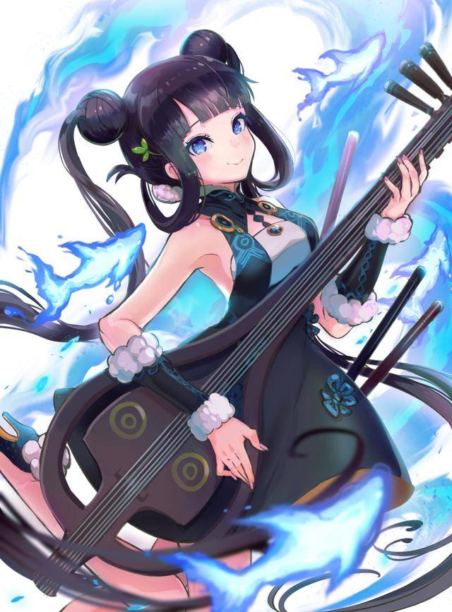 二次元版杨贵妃成本子王丸子头萝莉身身材不丰润是败笔