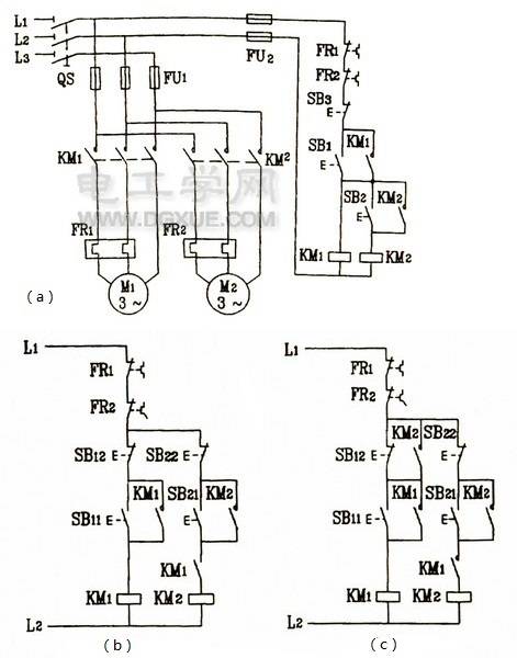 三相電動機控制電路正轉控制電路圖解_手機搜狐網