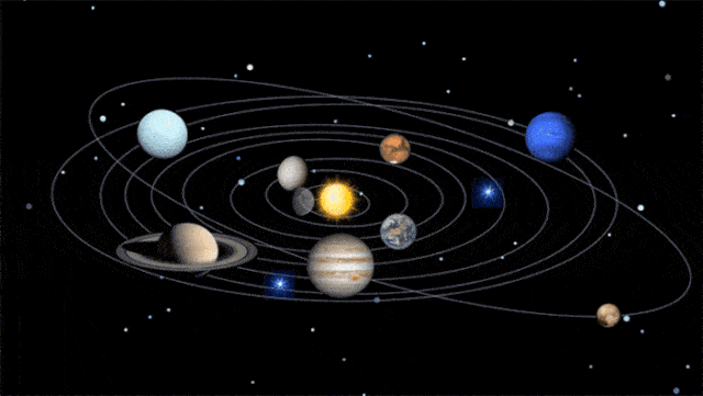 八大行星动态壁纸图片