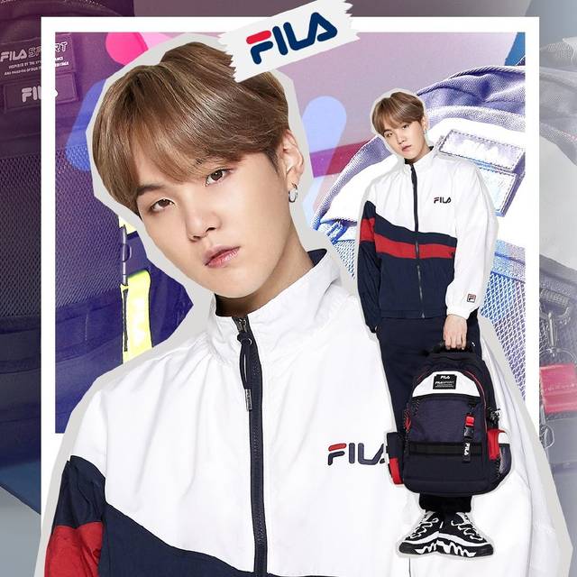 fila&bts成員個人版本畫報&團體畫報釋出