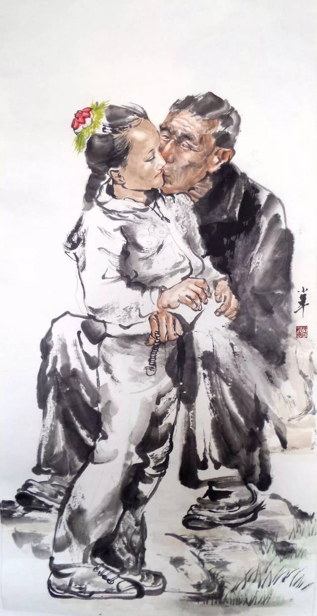 东方艺坛 ▎亢小军水墨人物画作品欣赏