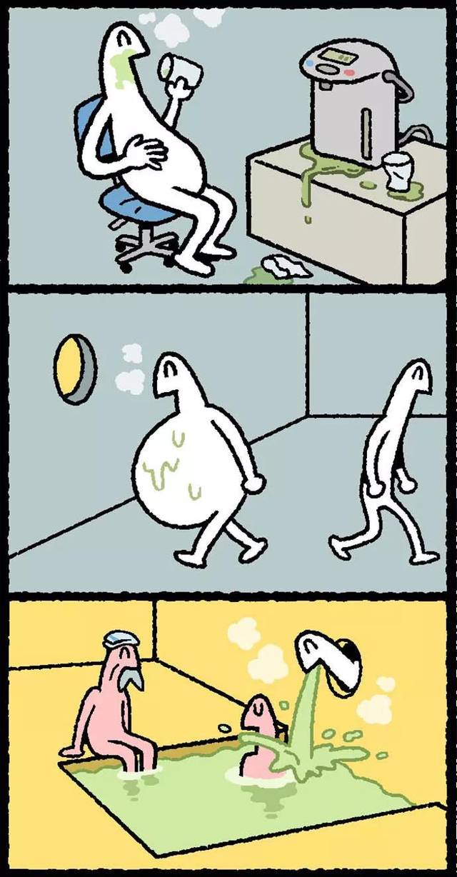 shirimoto幽默漫画の生活讽刺