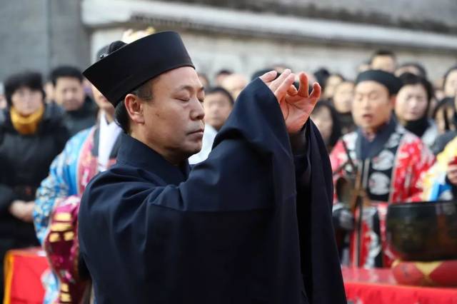 视频图文今天上午北京白云观隆重举行己亥年谢太岁法会