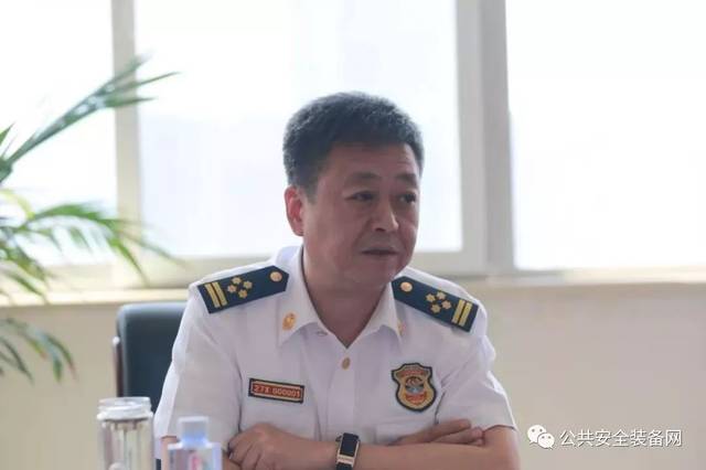 2019年1月23日上午,省消防大队徐卫宝大队长在西安支队张大连政委