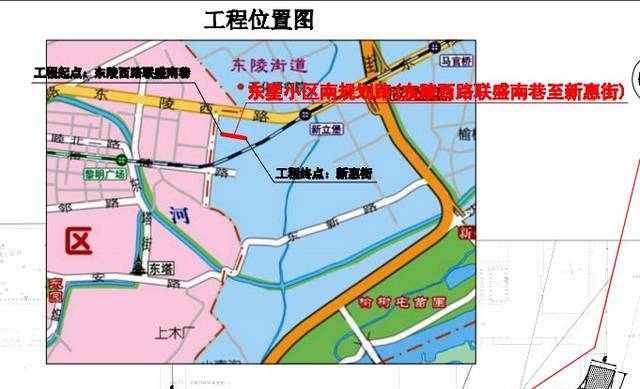 東瀋河沒路網這不一下子規劃了四條路