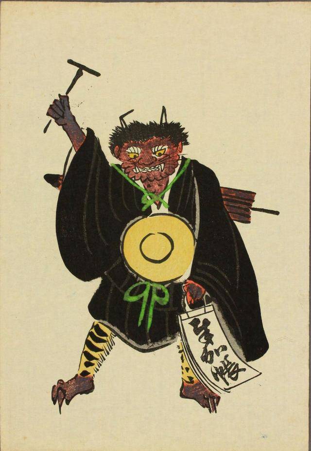 国外美术日本浮世绘的一支大津绘