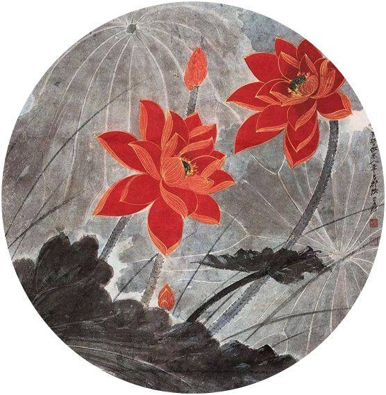 张大千：画荷花，我一辈子都不会厌倦！_先生