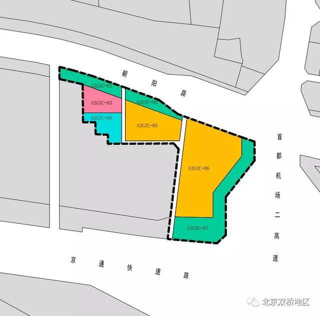 紧邻机场二高速管庄村安置房项目规划指标公示