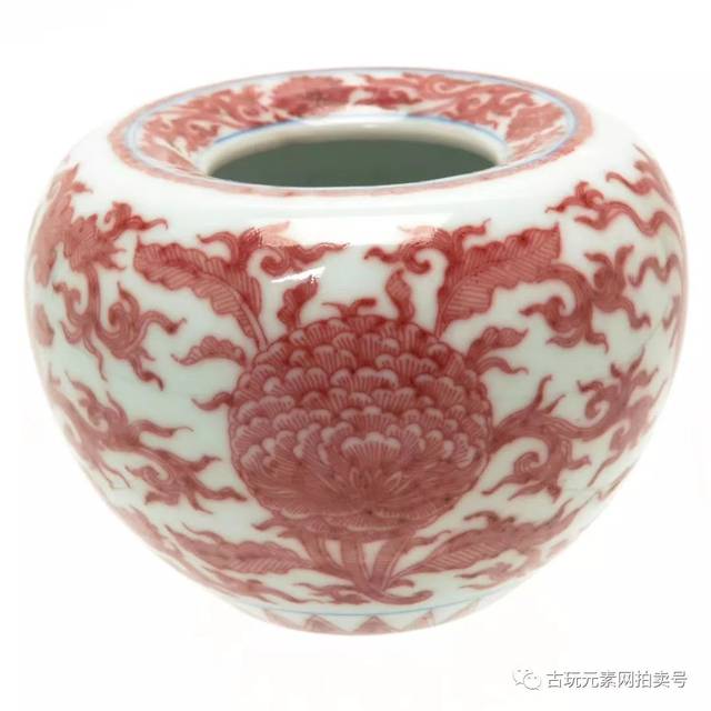 昨夜美国加州一小拍41万美金高价成交一残损“康熙釉里红苹果尊”_估价