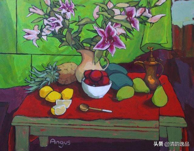 苏格兰丙烯画家angus wilson绘画作品欣赏_手机搜狐网