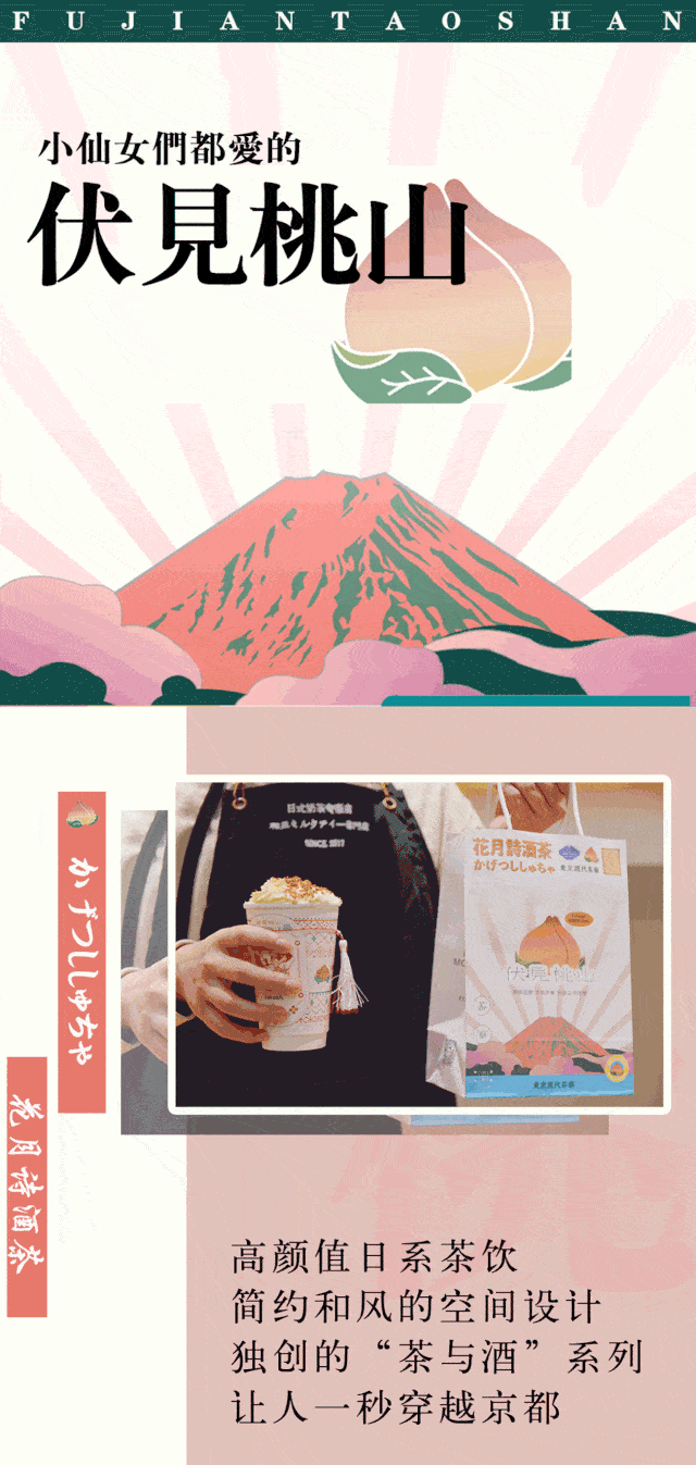 穿越京都！「伏见桃山」终于开到市中心了！独创“茶与酒”系列，颜值惊艳，一口甜到微醺~_搜狐网