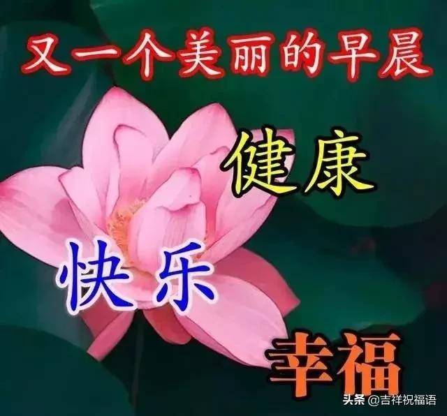 2020年早上好问候语图片 早晨好祝福语简单句子