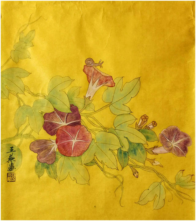 工笔花鸟画家王燕——色彩典雅 诗意盎然