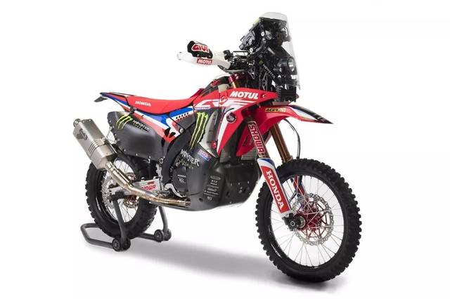 帮助本田夺得达喀尔冠军的赛车——crf 450 rally