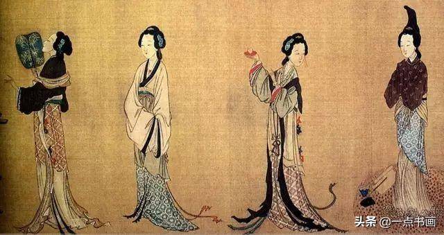 古代仕女美人百态画谱分享_搜狐网