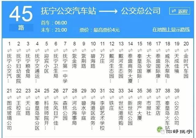 春节期间公交五公司所属45路,49路,201路,202路,203路,205路,206路