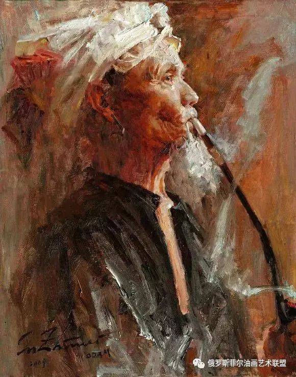 中国油画家涂志伟人物油画作品欣赏_搜狐网