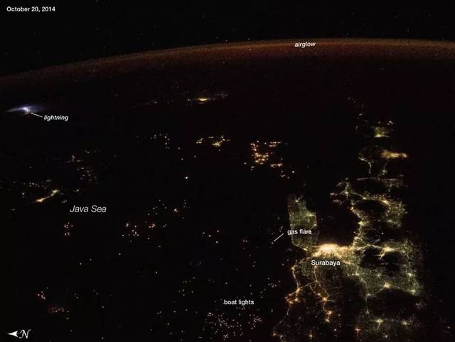 夜光遥感:地球“星海”的明暗变迁_手机搜狐网
