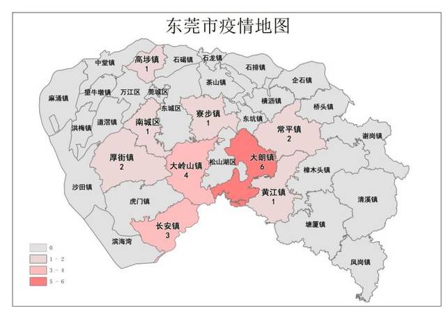 东莞市疫情地图全图图片