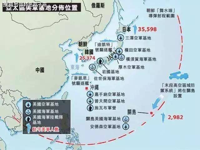 美国1240个军事基地全球如何分布