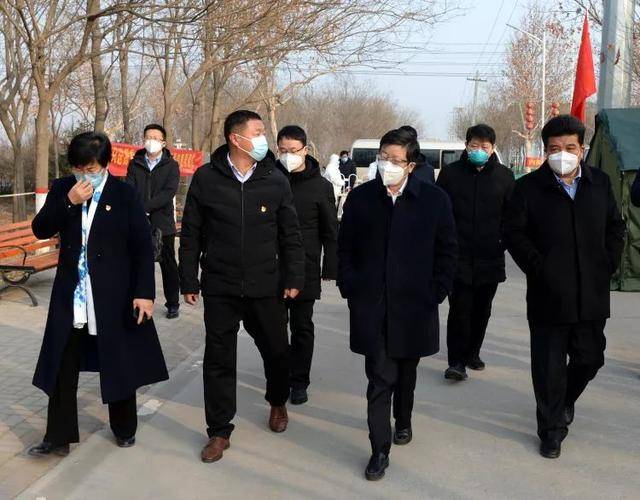 钱三雄在南和县调研检查疫情防控工作时强调克服麻痹思想防止厌战情绪