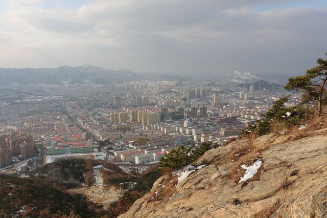 威海古陌岭爬山地图图片